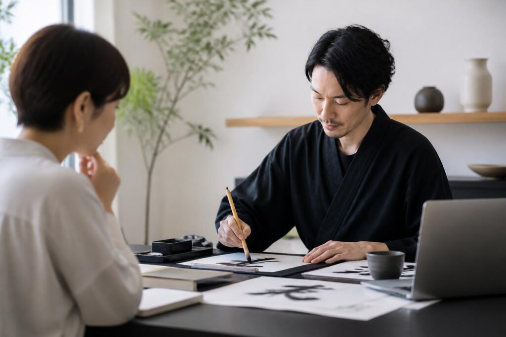 書道作品定期契約の企業メリットとは？