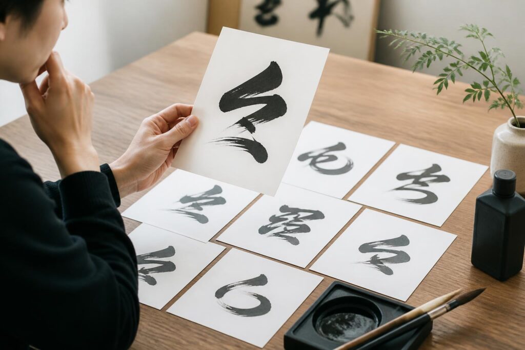 書道イベント依頼書の作り方例は？