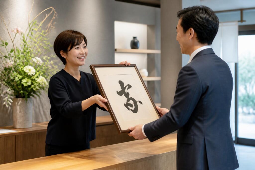 書道作品オーダー依頼方法とはどのように行うのか？