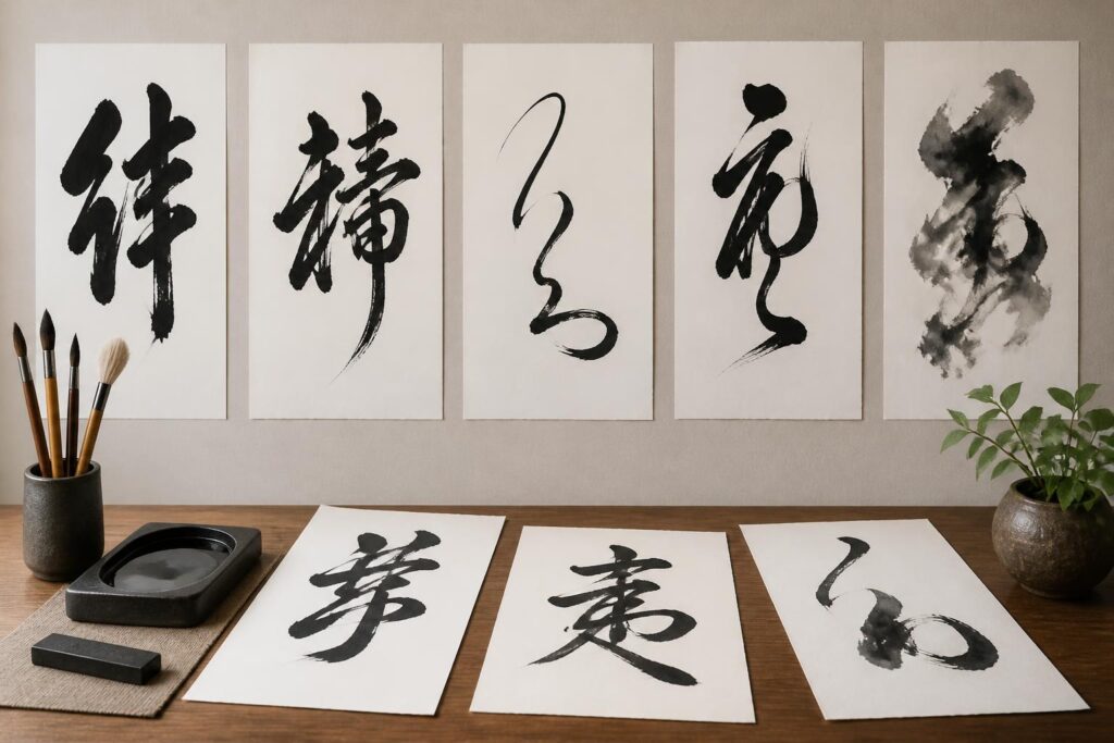 オーダー書道作品のサイズ選び方はどうすれば良い？