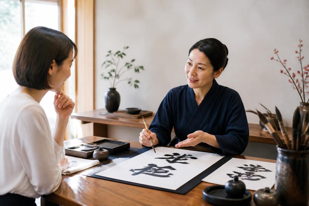 八尾で書道作品をオーダーできる？