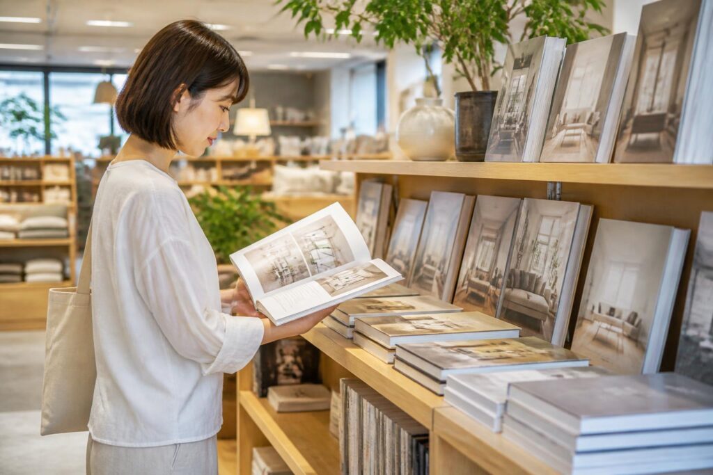 インテリア書はどの店舗で購入できる？